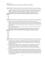 Printed test bank