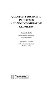 Quantum stochastic processes and noncommutative geometry