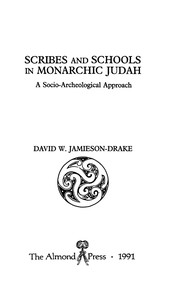 Scribes and schools in monarchic Judah