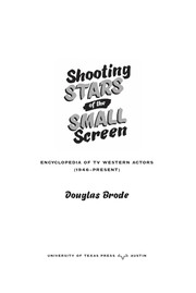 Shooting stars of the small screen