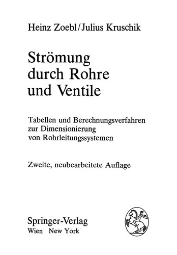 Strömung durch Rohre und Ventile