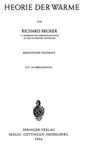 Theorie der wärme