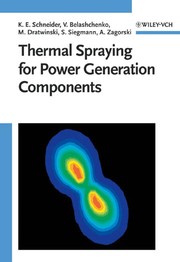 Thermal spraying for power generation components