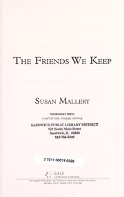 The friends we keep