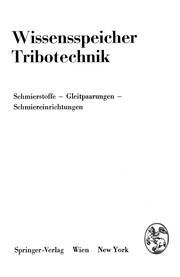 Wissensspeicher Tribotechnik