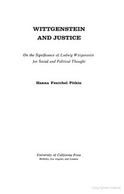 Wittgenstein and justice