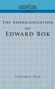 The Americanization of Edward Bok