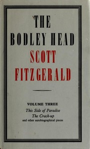 The Bodley Head Scott Fitzgerald