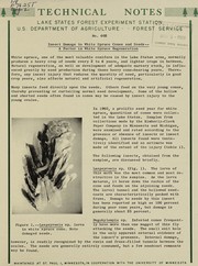 Insect damage to white spruce cones and seeds