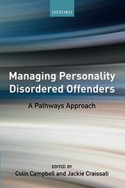 Managing Personality Disordered Offenders