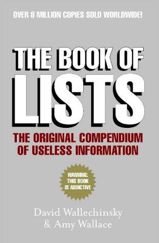 The book of lists