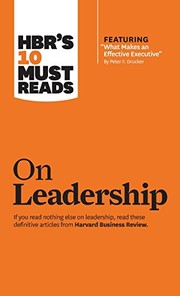 HBR's 10 Must Reads on Leadership