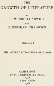 The growth of literature