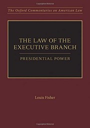 The Law of the Executive Branch