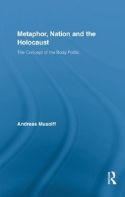 Metaphor, nation and the holocaust