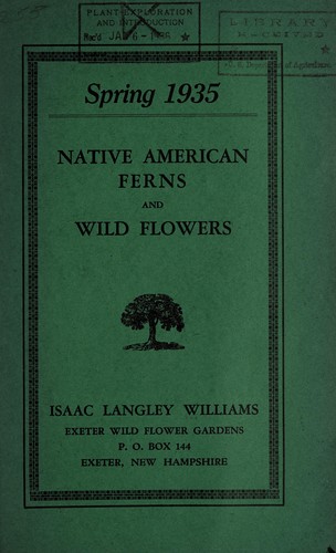 Native American ferns and wild flowers