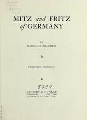 Mitz and Fritz of Germany
