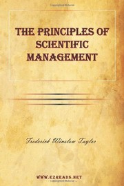 The Principles of Scientific Management