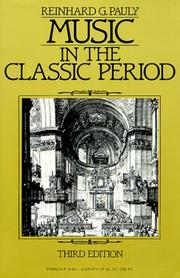 Music in the classic period