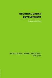 Colonial urban development