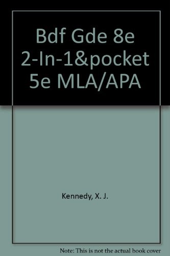 Bedford Guide for College Writers with Reader 8e & Pocket Style Manual 5e with 2009 MLA and 2010 APA Updates
