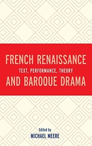 French Renaissance and Baroque Drama