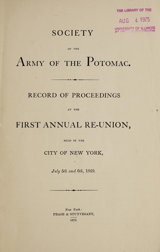 The Army of the Potomac