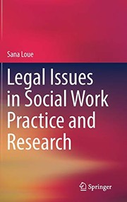 Legal Issues in Social Work Practice and Research