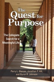 The Quest for Purpose
