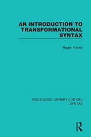 Routledge Library Editions : Syntax
