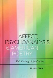 Affect, Psychoanalysis, and American Poetry