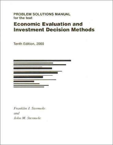Economic evaluation and investment decision methods