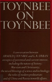 Toynbee on Toynbee