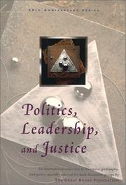 Politics, leadership, and justice