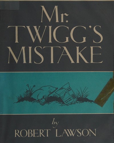Mr. Twigg's mistake
