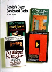 Reader's Digest Condensed Books--Volume 1 1988