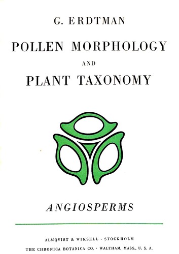 Pollen morphology and plant taxonomy