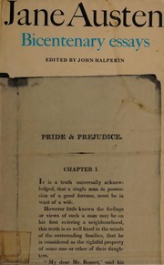 Bicentenary Essays