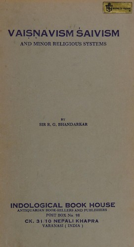 Vaiṣṇavism, Śaivism, and minor religious systems