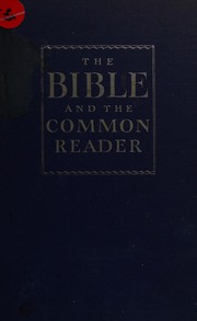 The Bible and the common reader
