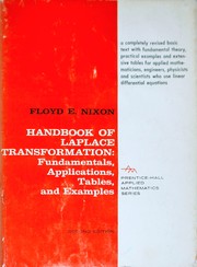 Handbook of Laplace transformation