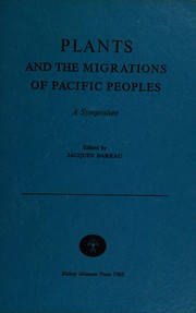 Plants and the migrations of Pacific peoples