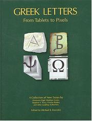 Greek letters