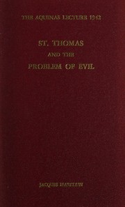 Saint Thomas and the Problem of Evil