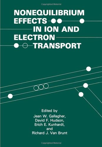 Nonequilibrium effects in ion and electron transport