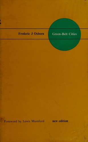 Green-belt cities