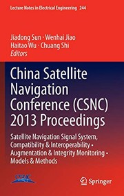 China Satellite Navigation Conference 2013 Proceedings