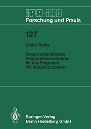 Sensorunterstütztes Programmierverfahren für das Entgraten mit Industrierobotern