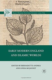 Early Modern England and Islamic Worlds