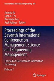 Proceedings of the Seventh International Conference on Management Science and Engineering Management